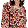 Katha & Mirror Work Kalamkari Cotton Kurti