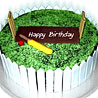 Cricket Field Cake